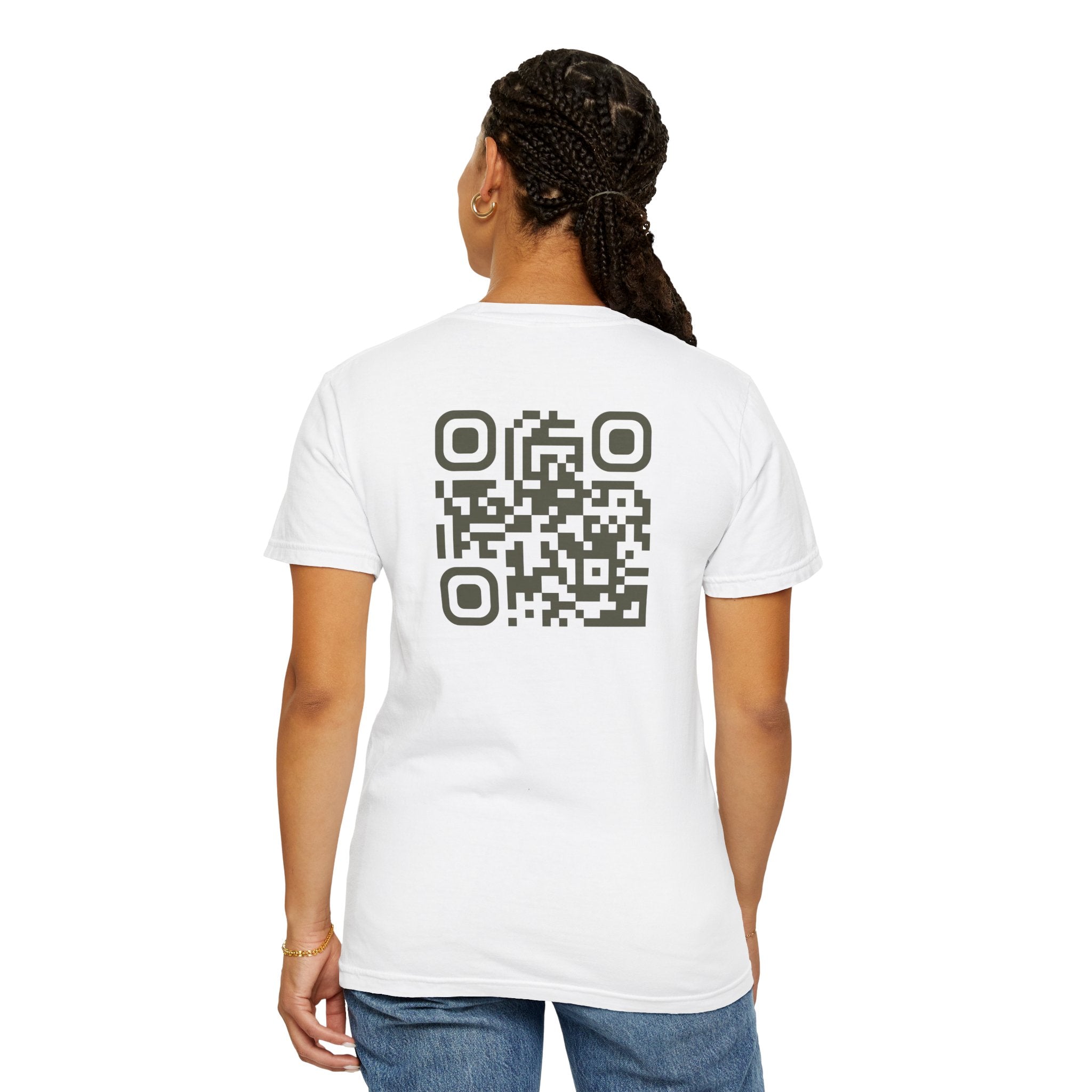 HELIOS T-Shirt Blanc⎮QR Kaki