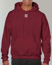 ELYSIS Sweat Maroon⎮QR Blanc