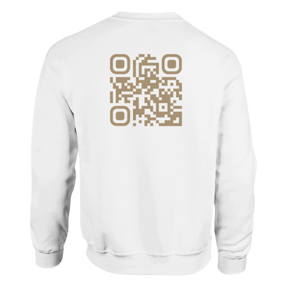 AVANI Sweat Blanc⎮QR Cannelle