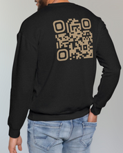 AVANI Sweat Noir⎮QR Cannelle