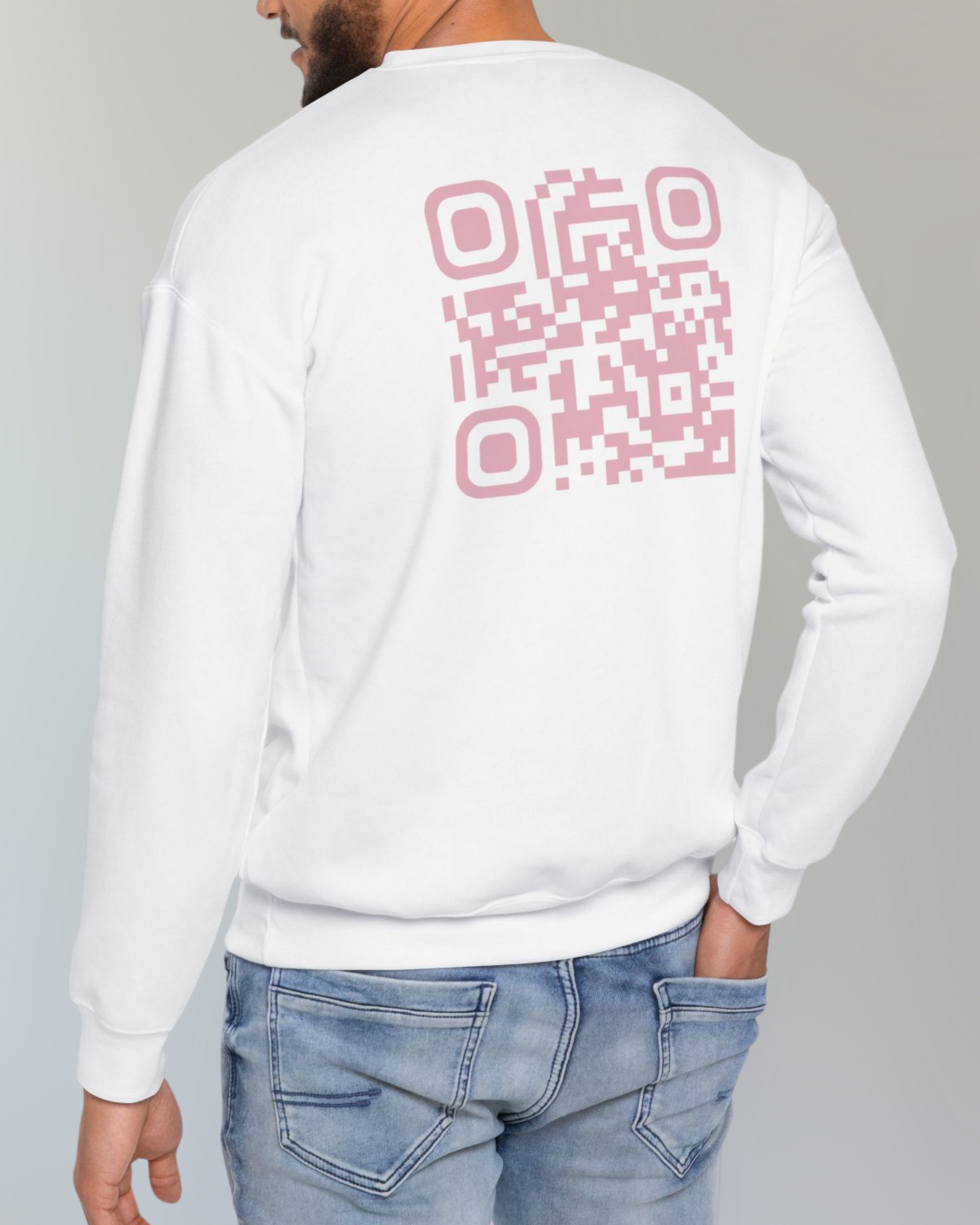 AVANI Sweat Blanc⎮QR Piggy Bank