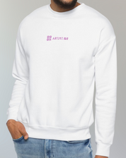 AVANI Sweat Blanc⎮QR Rose