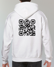 ELYSIS Sweat Blanc⎮QR Noir