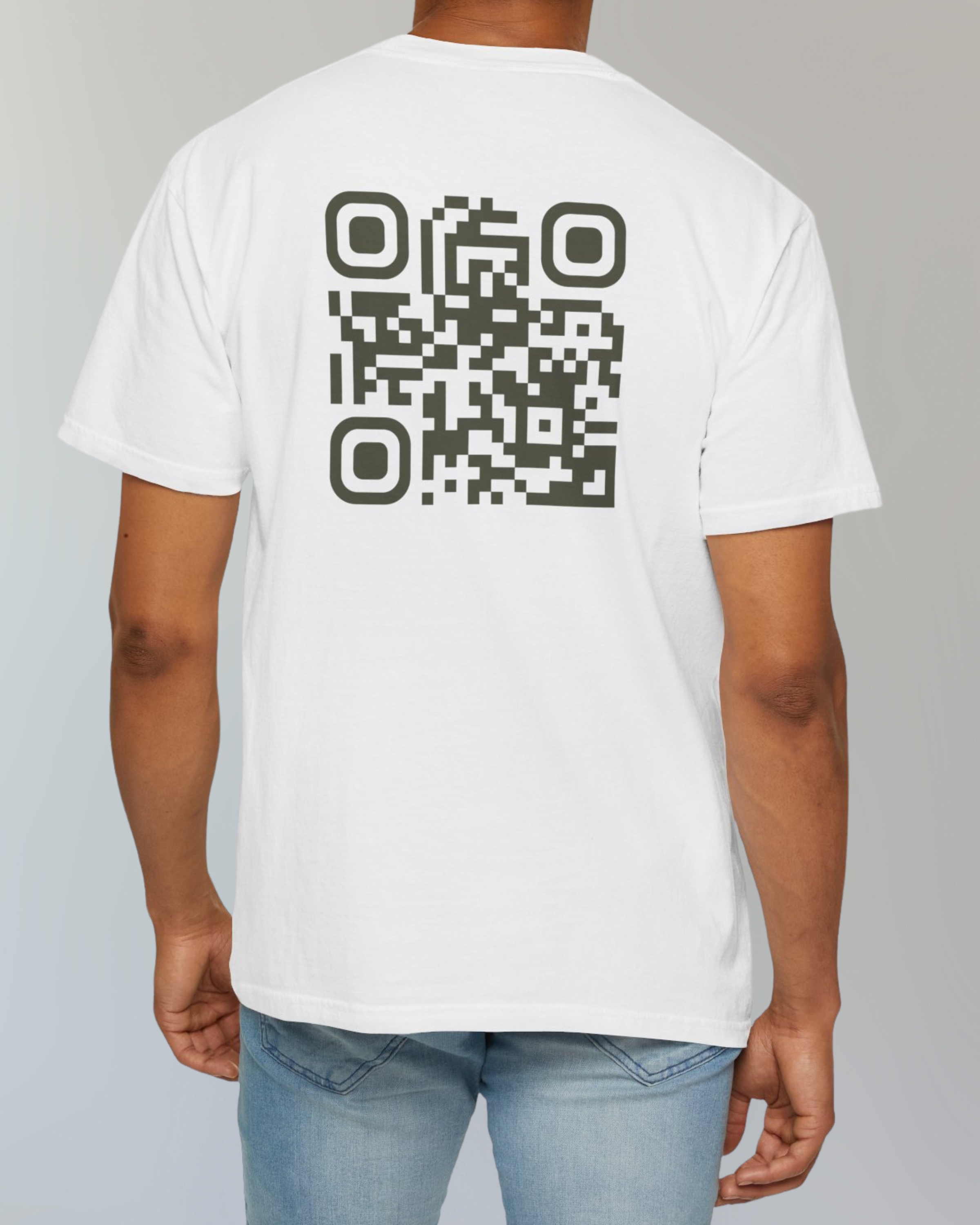 HELIOS T-Shirt Blanc⎮QR Kaki