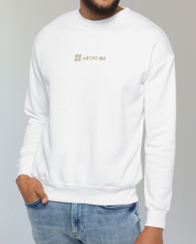 AVANI Sweat Blanc⎮QR Cannelle