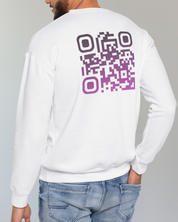 AVANI Sweat Blanc⎮QR Rose