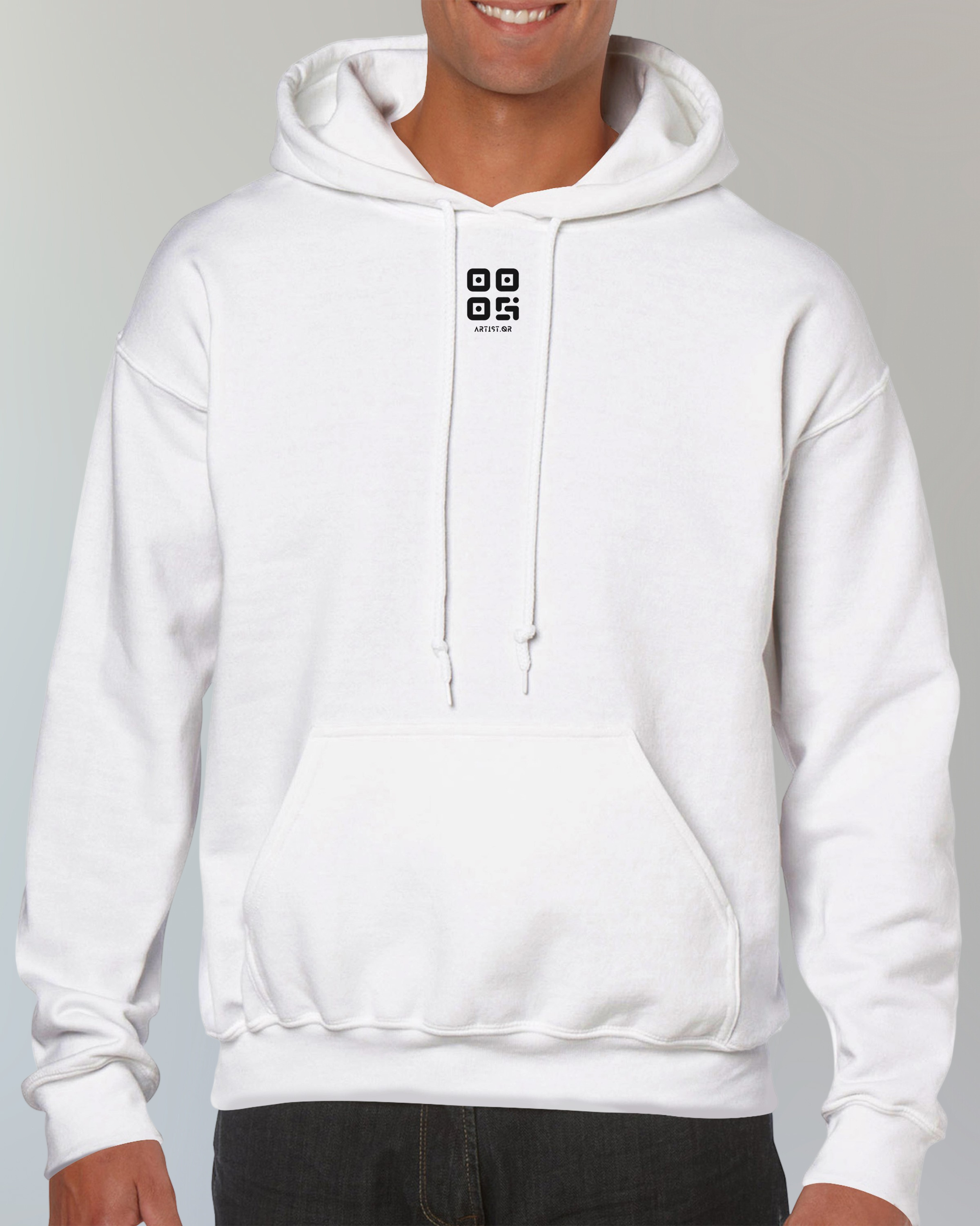 TAURUS Sweat Blanc⎮QR Rose