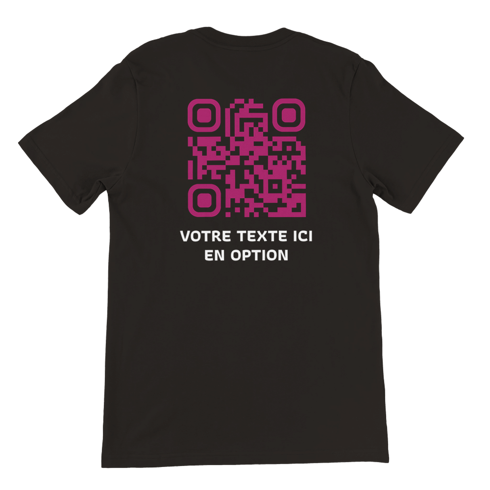 HELIOS T-Shirt Noir⎮QR Rose