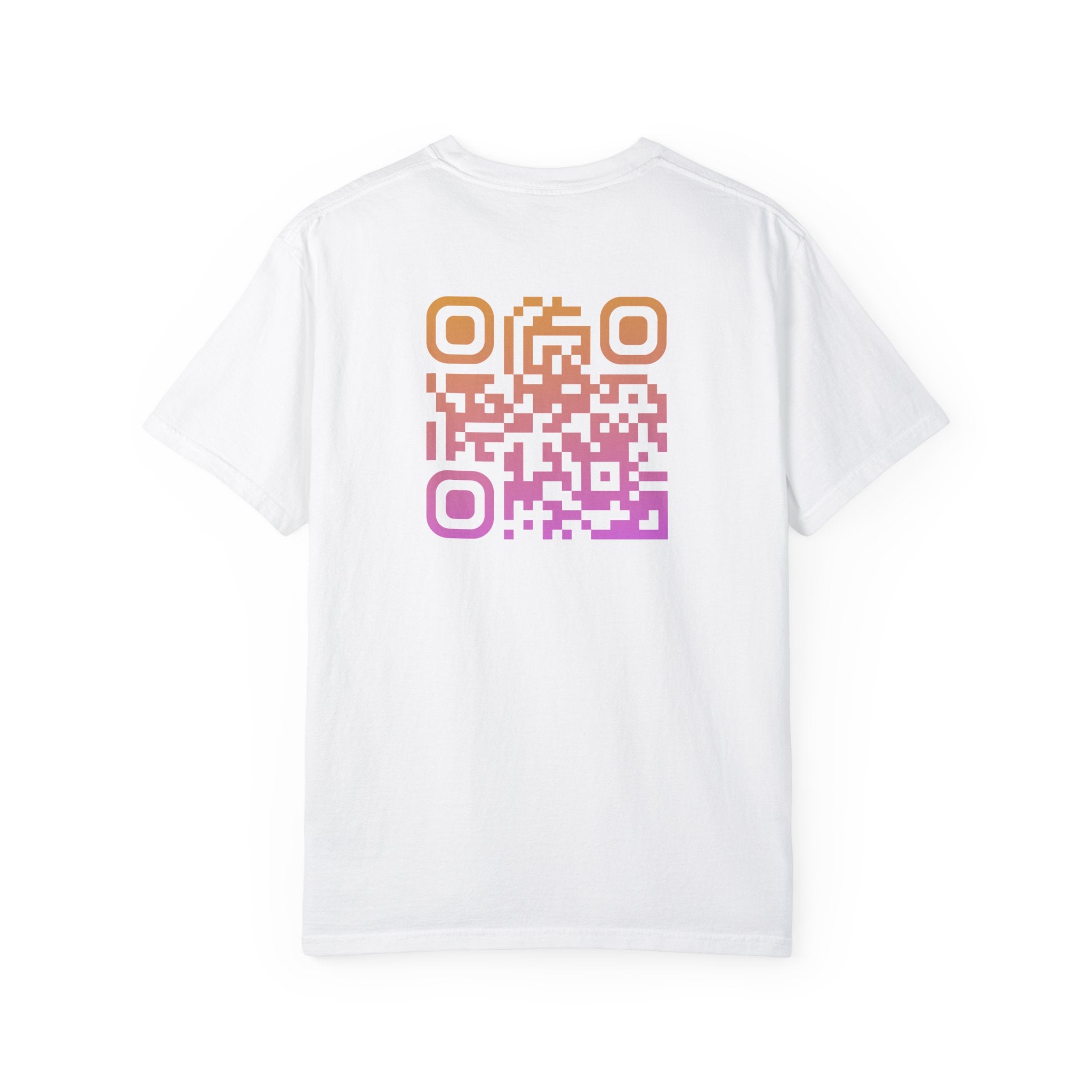 HELIOS T-Shirt Blanc⎮QR Orange-Rose