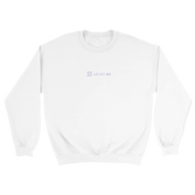 AVANI Sweat Blanc⎮QR Gris de Lin