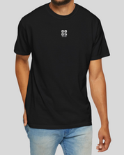 HELIOS T-Shirt Noir⎮QR Gris de Lin