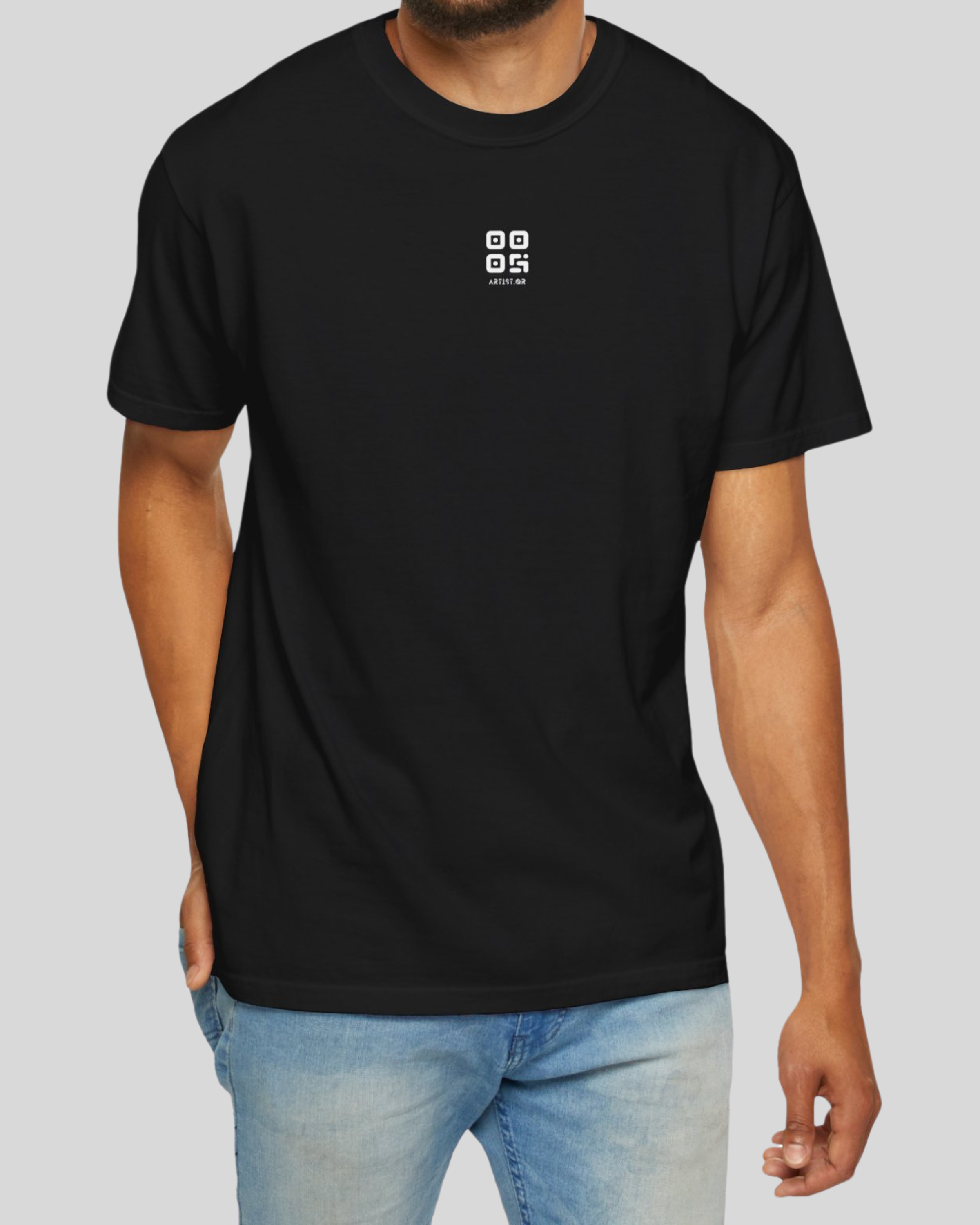 HELIOS T-Shirt Noir⎮QR Piggy Bank