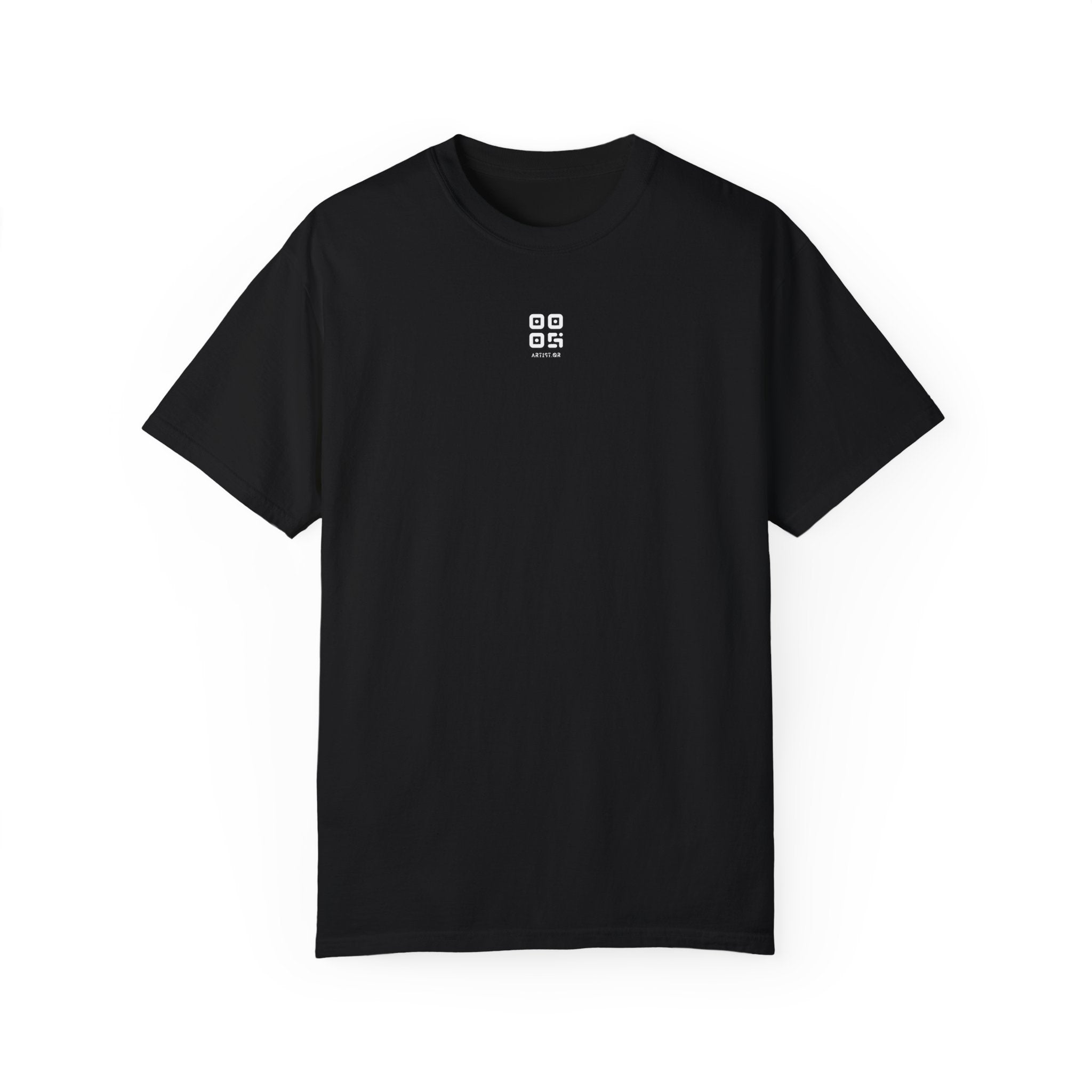 HELIOS T-Shirt Noir⎮QR Gris de Lin