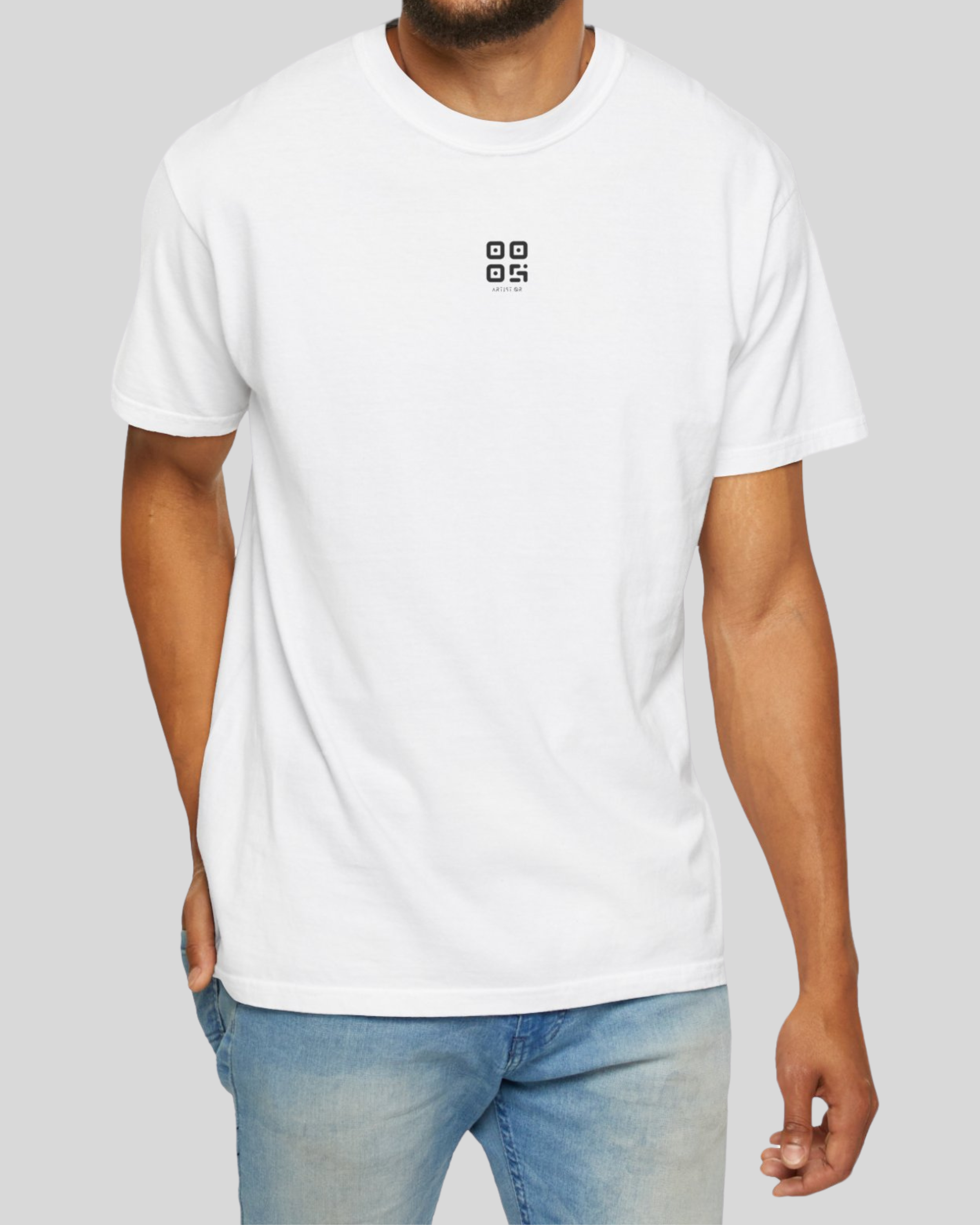 TAURUS T-Shirt Blanc⎮QR Rose