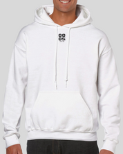 AMARU Sweat Blanc⎮QR Bleu-Rouge