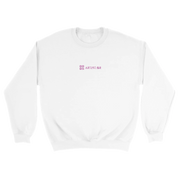 AVANI Sweat Blanc⎮QR Rose