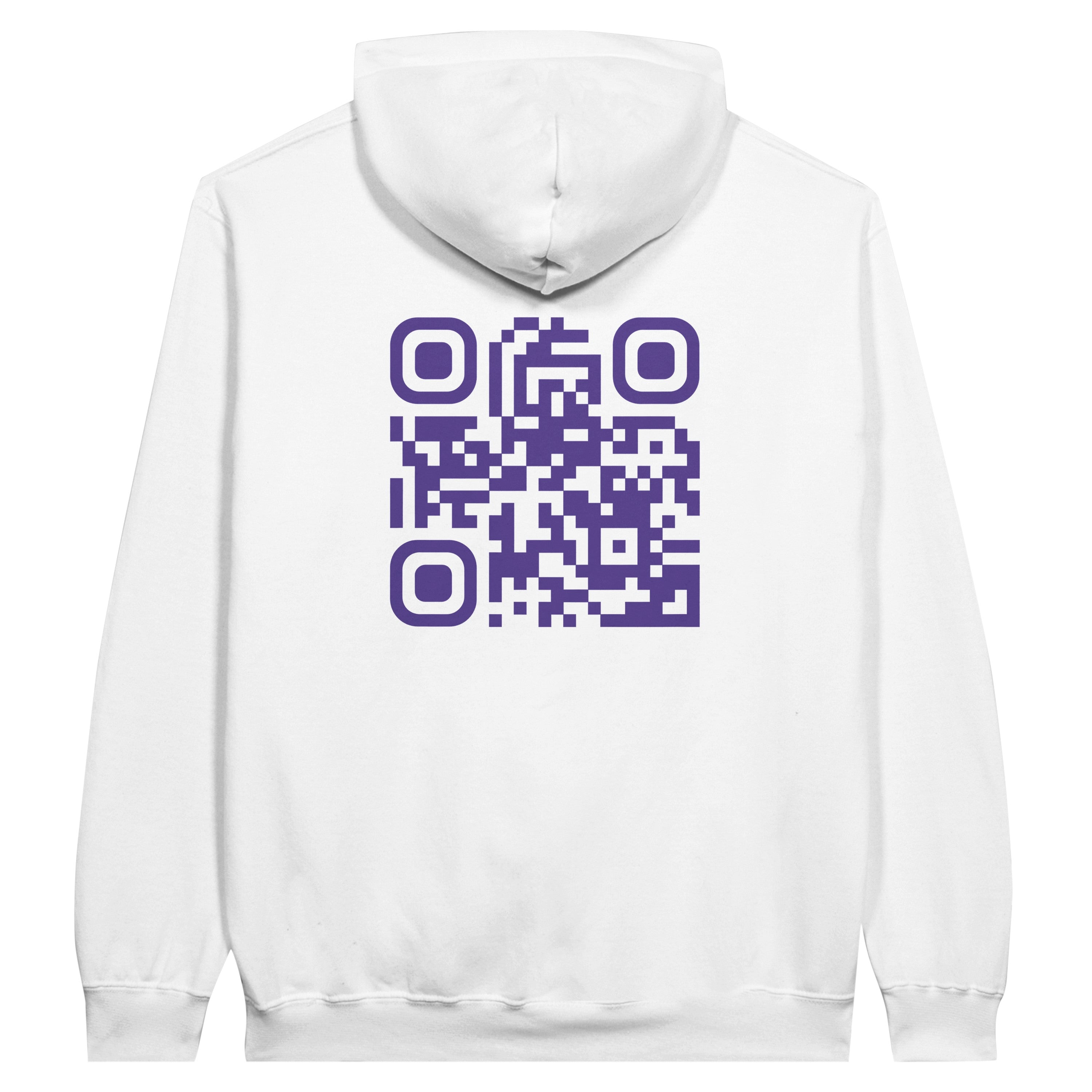 ELYSIS Sweat Blanc⎮QR Violet