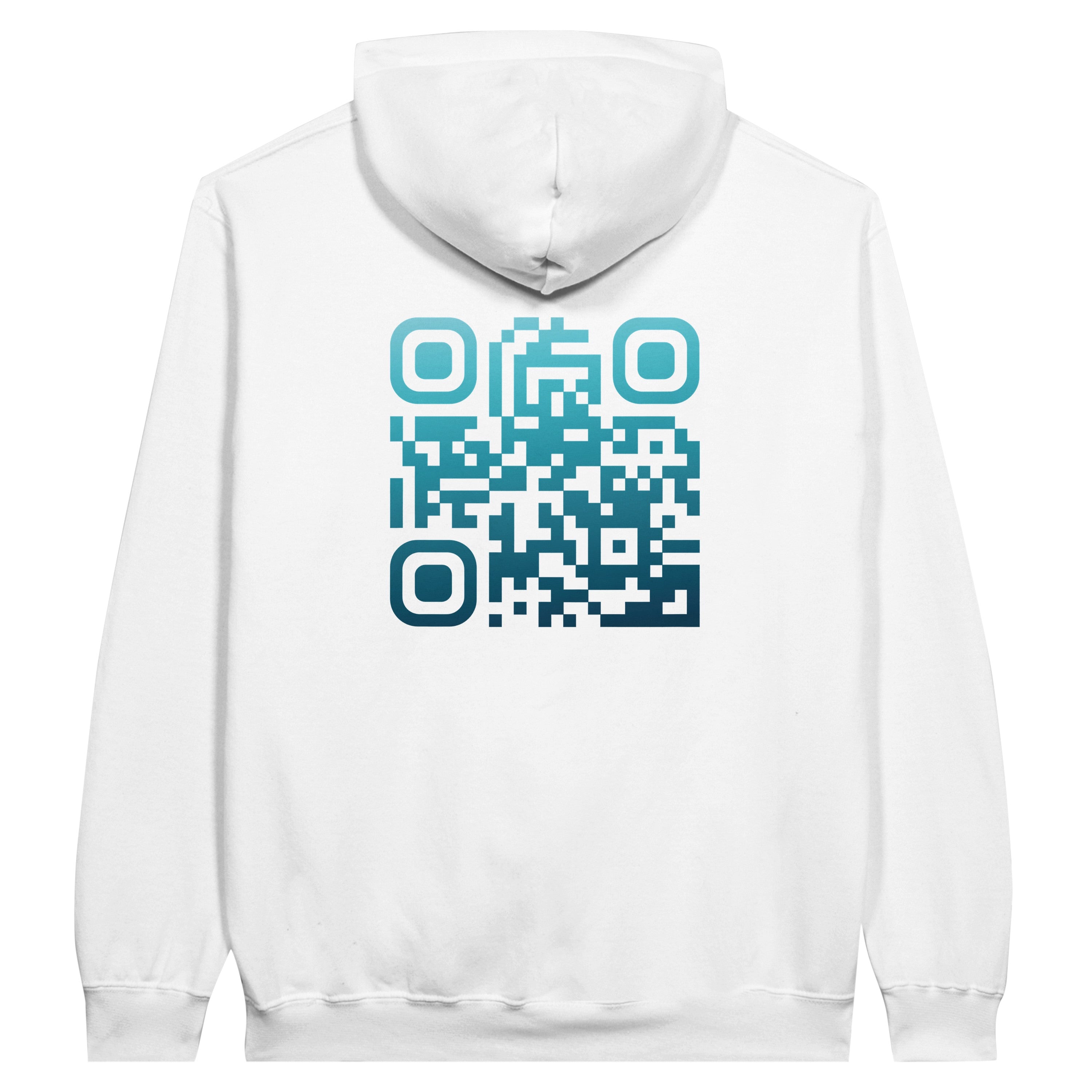 TAURUS Sweat Blanc⎮QR Bleu