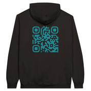 ELYSIS Sweat Noir⎮QR Turquoise