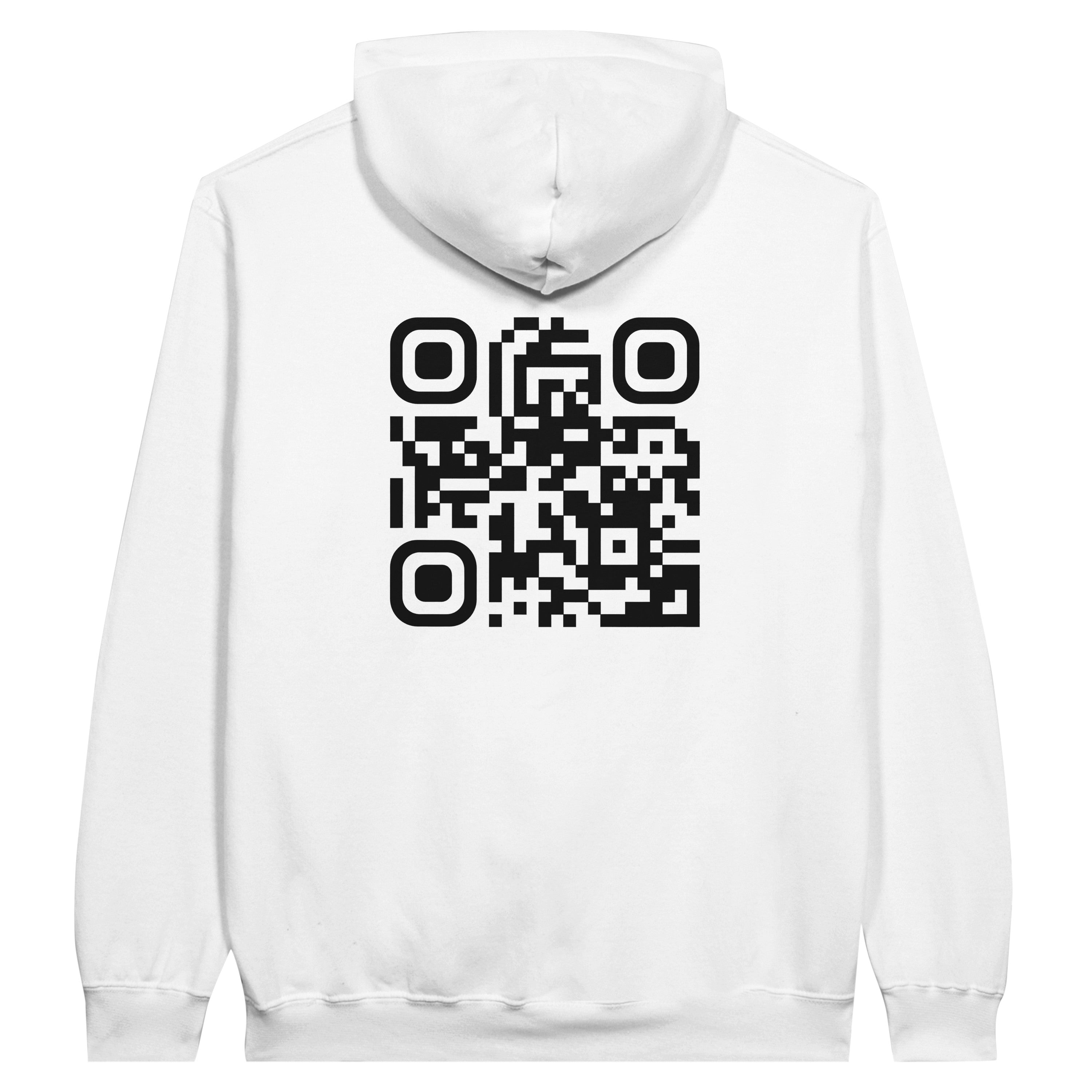 ELYSIS Sweat Blanc⎮QR Noir