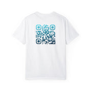 TAURUS T-Shirt Blanc⎮QR Bleu