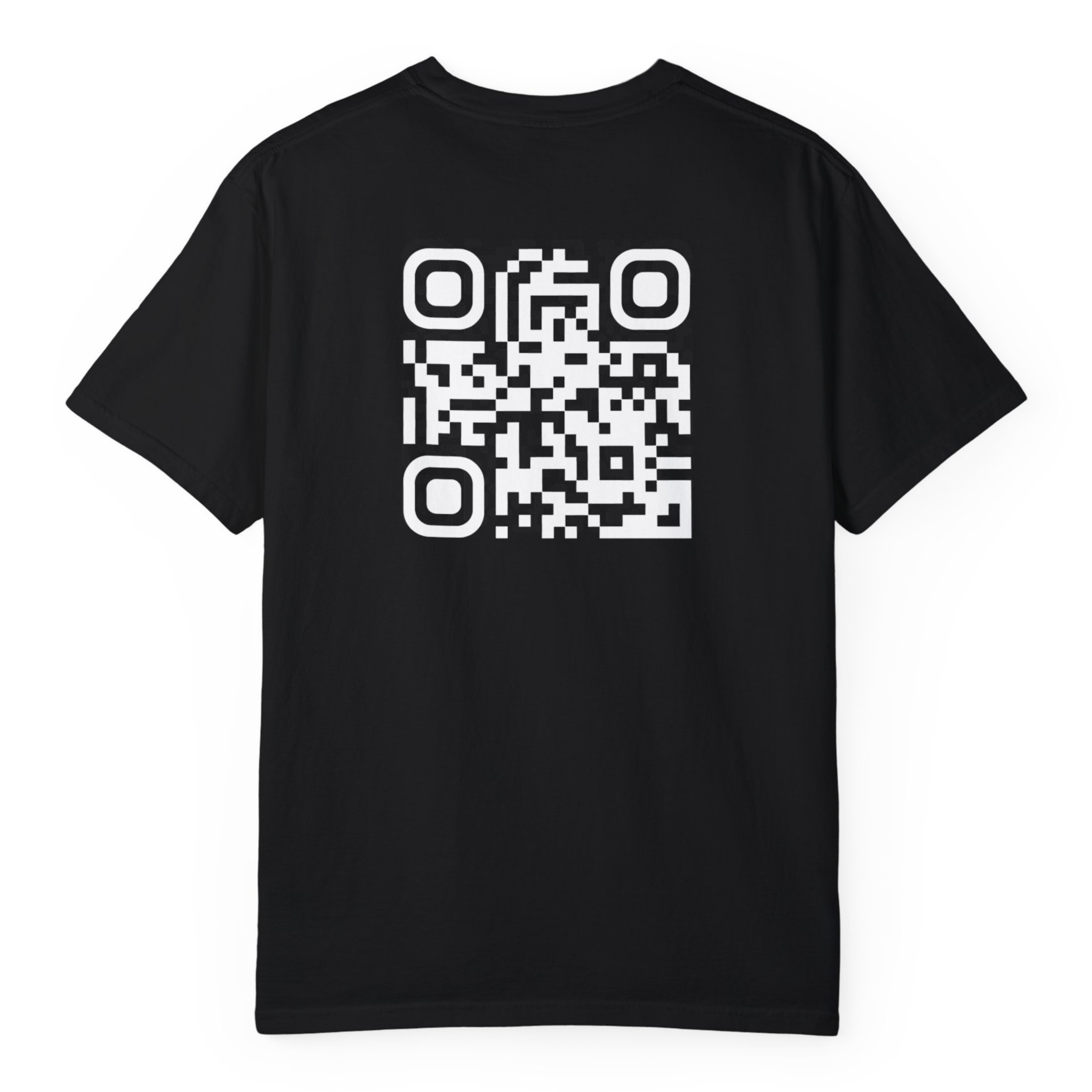 HELIOS T-Shirt Noir⎮QR Blanc